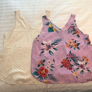 2/$15 size large old navy tops